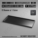 Rectangle Movement Trays | Cavalry & Monsters | 50×25-100×60mm | OBS System - Only-Games