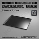 Rectangle Movement Trays | Cavalry & Monsters | 50×25-100×60mm | OBS System - Only-Games