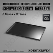 Rectangle Movement Trays | Cavalry & Monsters | 50×25-100×60mm | OBS System - Only-Games