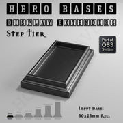 Hero Bases Display Extenders | Squares and Rectangles | Convert Gaming Bases to Display Bases & Plinths - Only-Games