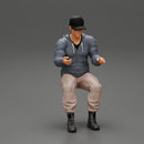 Man sitting on driver seat in car in cap - Only-Games