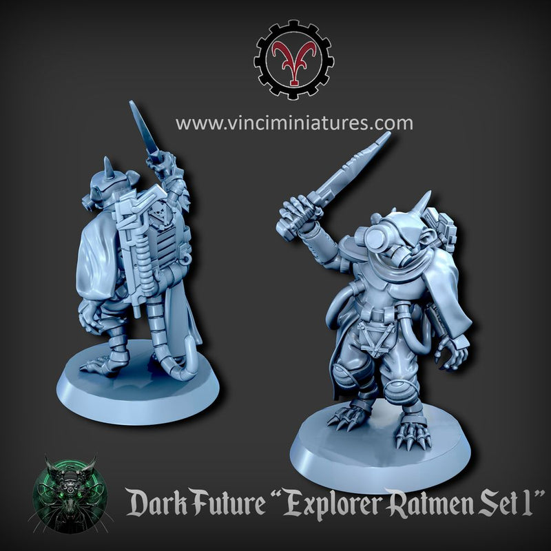 DARK FUTURE EXPLORER RATMEN SET 1 - Only-Games