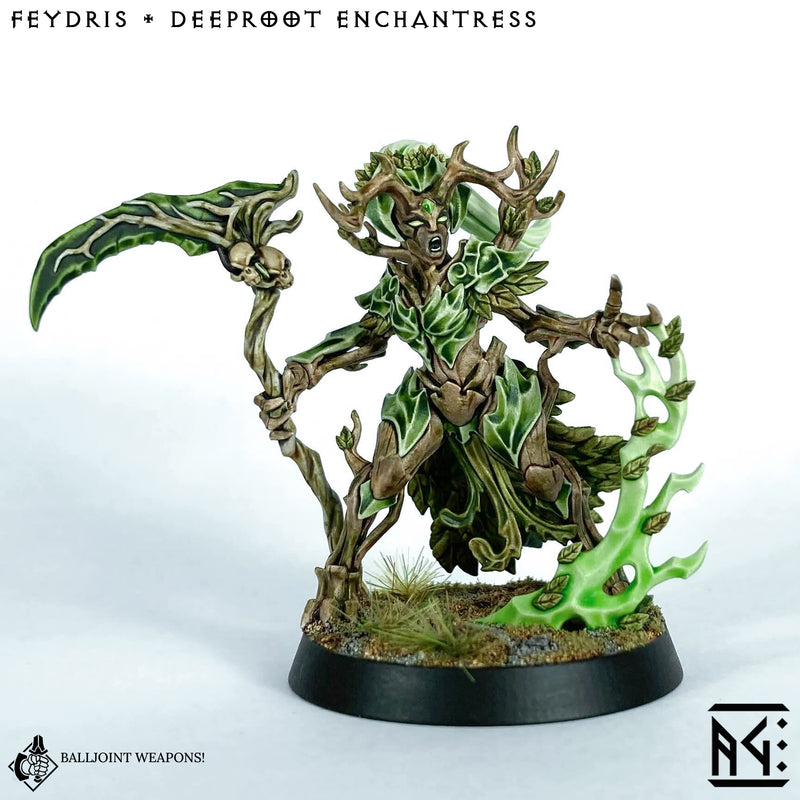 Feydris - Deeproot Enchantress (Barkwraith Spriggans)