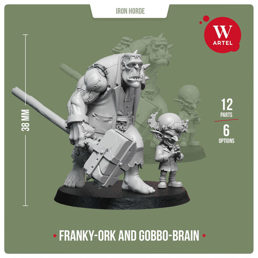 Franky-Ork and Gobbo-Brain - Only-Games