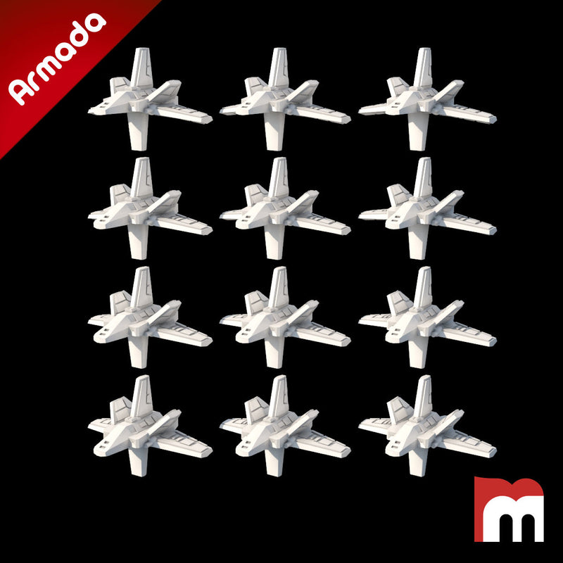 (Armada) 12x XG-1 Assault Gunboat - Only-Games
