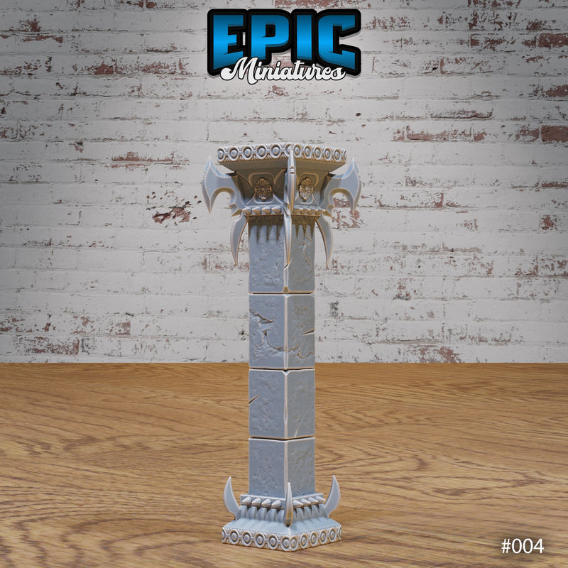 Dark Elf Siege Camp Column V2 - Only-Games