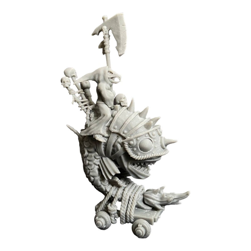 Fish Scale Rider Fish Rider - Tiny Furniture - Miniatures by Only-Games.co