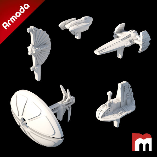 (Armada) Separatist Shuttles Set I