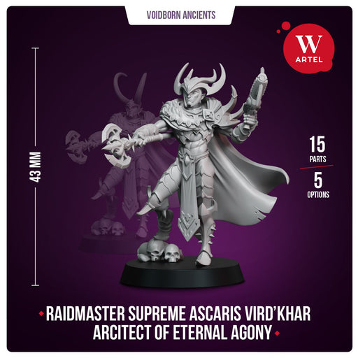 Raidmaster Supreme Ascaris Vird’khar, Arcitect of Eternal Agony - Only-Games
