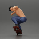 Man in cap jumping on skateboard - Only-Games