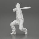 Gangster homie in hoodie Holding Baseball Bat Ready For A Hit - Only-Games