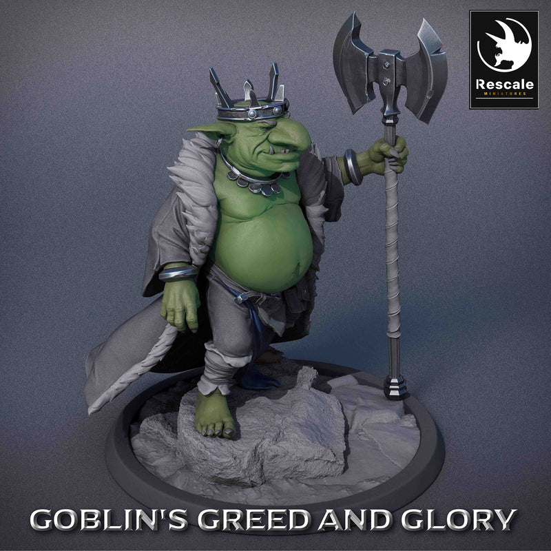 Goblin King Stand With Crown - Only-Games