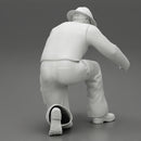 Industry worker sitting and fixing technical issues - Only-Games