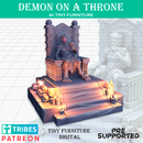 Demon on a throne (SITTING FOLKS) - Only-Games