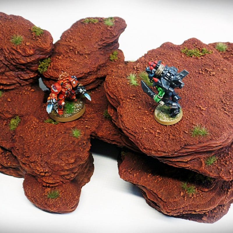 Multi Spire B: Spires and Plateaus Terrain Set - Only-Games