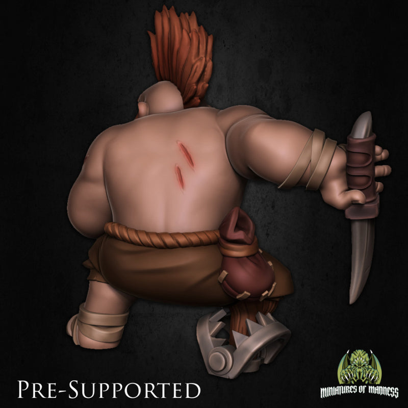 Turrag Kragspine [PRE-SUPPORTED] Slave Dwarf Prisoner Assassin - Only-Games