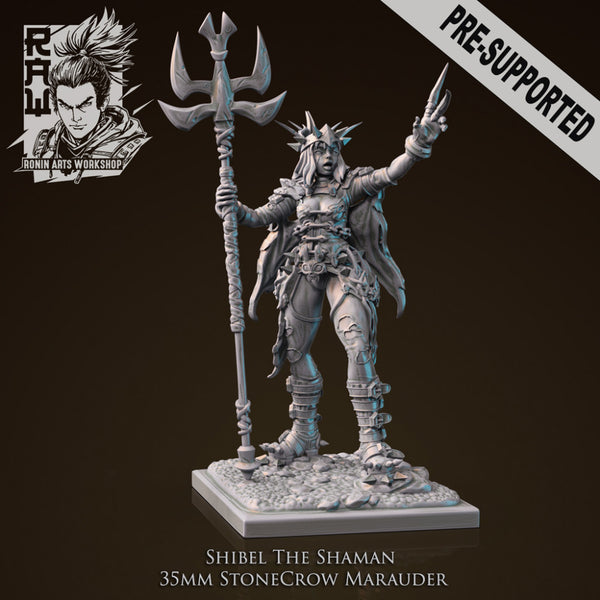 Shibel The Shaman - 35mm Stonecrow Marauder - Only-Games