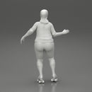 overweight derby girl roller skating - Only-Games