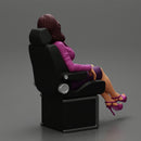 2 Businesswoman Sitting On Private Plane - Only-Games