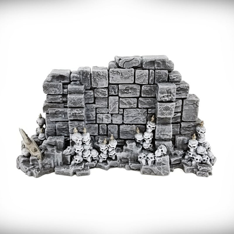 Basic Wall B: Ancient Ruins GRIMDARK Terrain Set - Only-Games