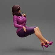 2 Businesswoman Sitting On Private Plane - Only-Games