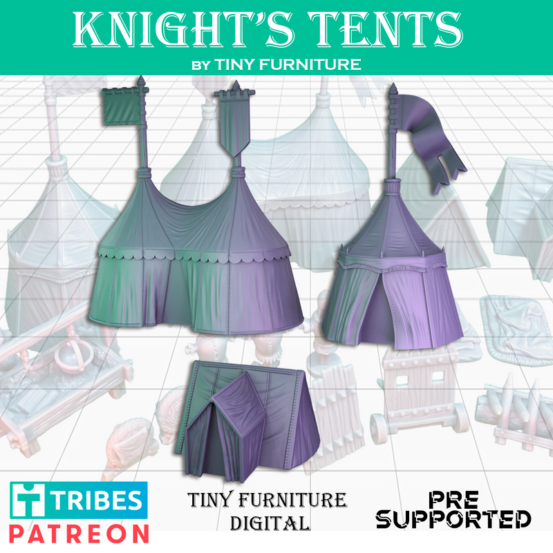 Knight's Tents - Only-Games