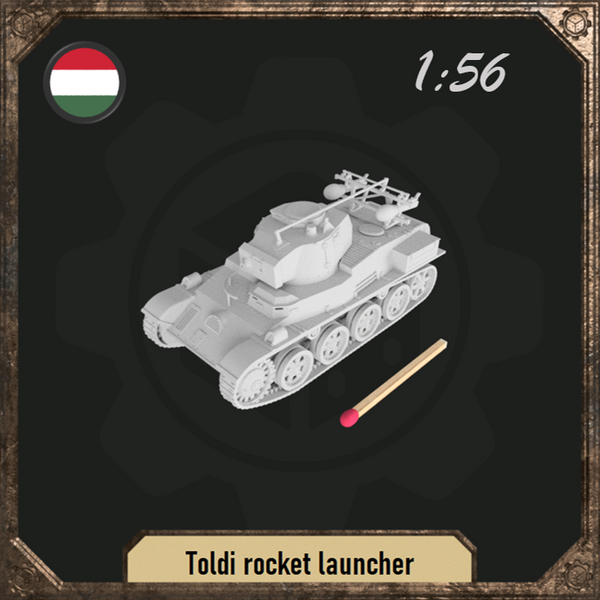 1/56 Toldi rocket launcher