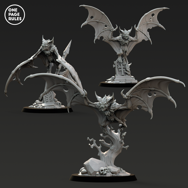 Vampiric Giant Bats (3 Models) - Only-Games