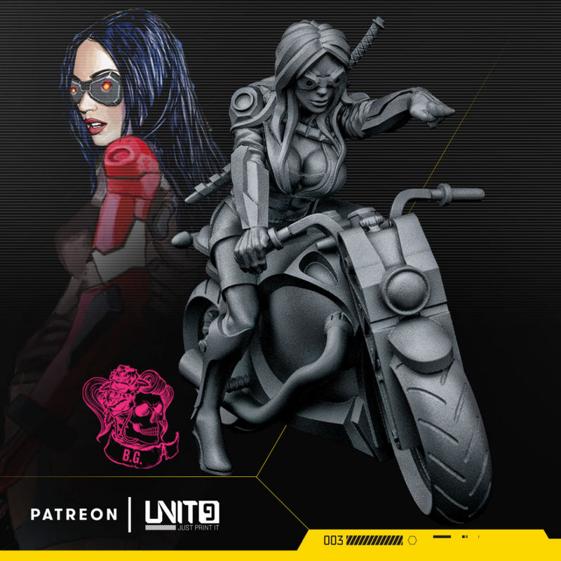 Cyberpunk models BUNDLE - Bomber Girls (November release)