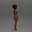 Naked hip-hop black girl wtih curly hair - Only-Games