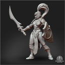 Guardian Knights - Olivia Shadowsword    28mm/32mm/54mm - Only-Games