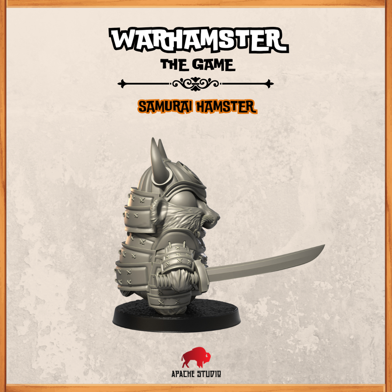 Warhamster The Game: SAMURAI HAMSTER