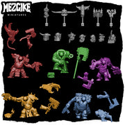 Lootenant bully mob 'A' (5 physical miniatures) - Only-Games