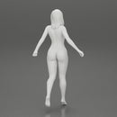Naked Fashion woman walking - Only-Games