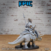 Lizard Folk Army Dino Warrior - Only-Games
