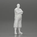 Fat Gangster in cap folding one's arms - Only-Games