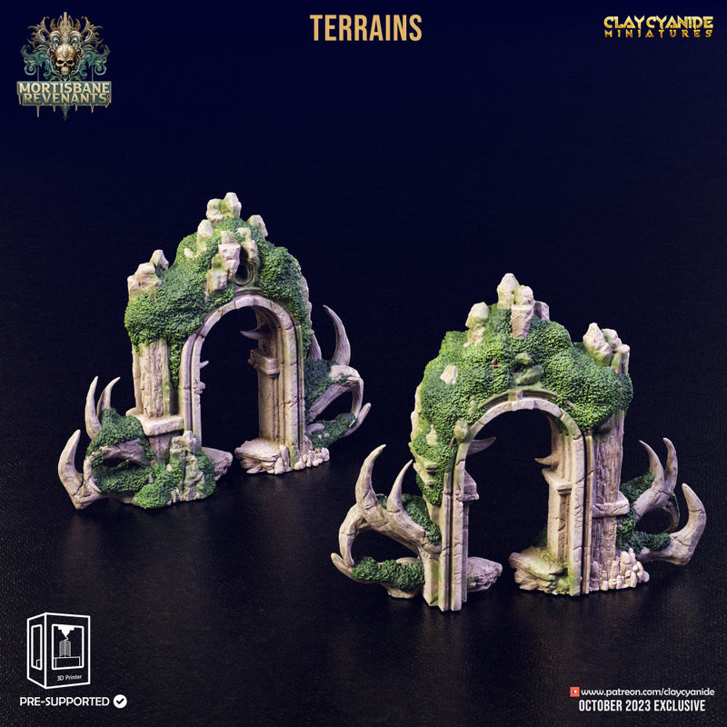 Mortisbane Terrains Batch 1 - Only-Games