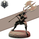 Dark Knight Axe - Realsteone - Terrain Wargaming D&D DnD 32mm 40mm 54mm