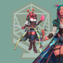 Acacia Vermis Trobat ( Tiefling - Sorcerer) Full colour