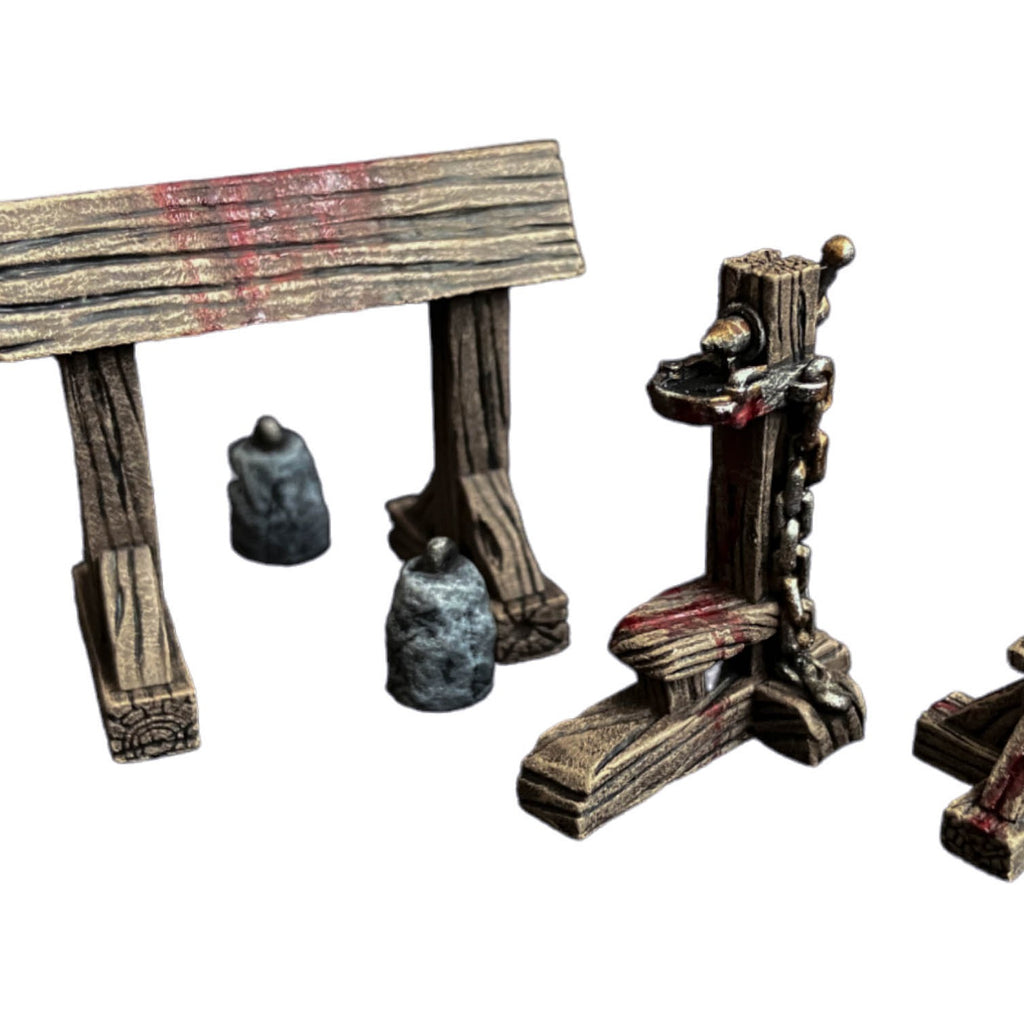 Torture Room - Tiny Furniture - Miniatures by Only-Games.co