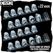 Orc star waaagh heads x22 pack - Only-Games