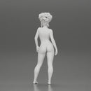 Naked hip-hop black girl wtih curly hair - Only-Games