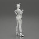 sexy officer police woman posing - Only-Games
