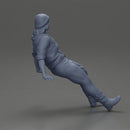 Man in Vintage Outfit and bonnet Seated in a Relaxed Pose - Only-Games