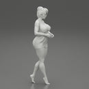 Woman Getting Out From Bathtub - Only-Games