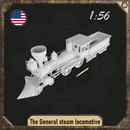 1/56 The General steam locomotive - Only-Games