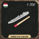 1/700 Csobánc river cargo ship - Only-Games