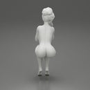 Naked Girl sitting and enjoying - Only-Games