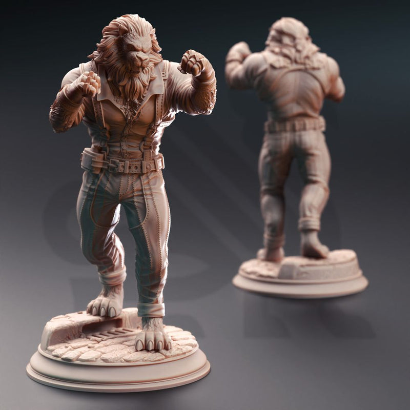 Lionfolk Pugilist - Vaa'dren - Only-Games