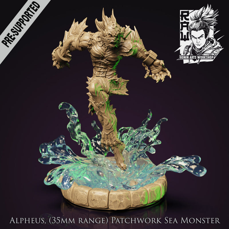 Alpheus - Patchwork Sea Monster - Only-Games